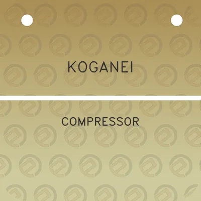 koganei-compressor