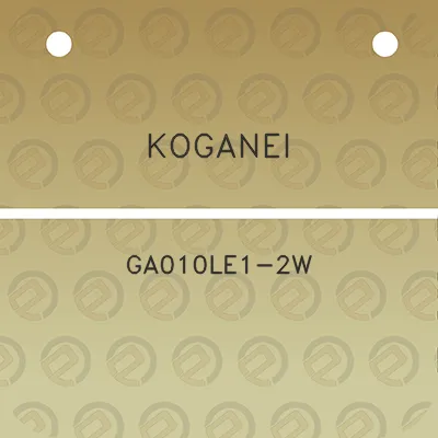 koganei-ga010le1-2w