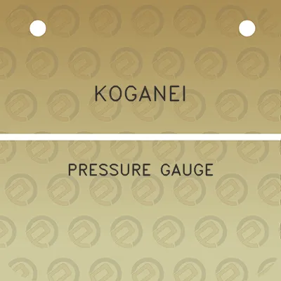 koganei-pressure-gauge