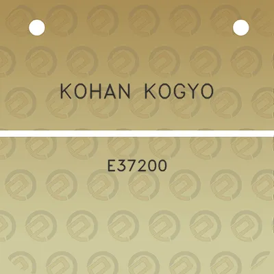 kohan-kogyo-e37200