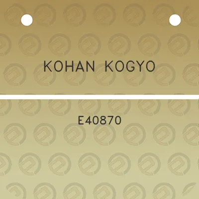 kohan-kogyo-e40870