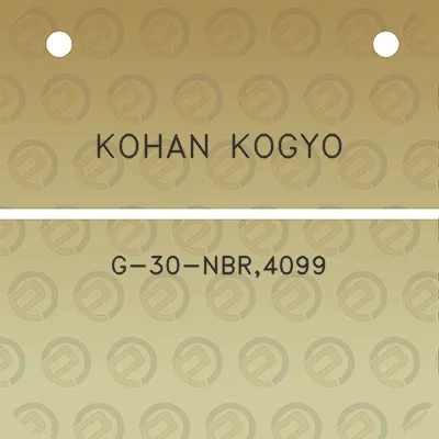 kohan-kogyo-g-30-nbr4099