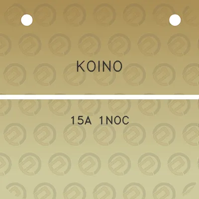 koino-15a-1noc