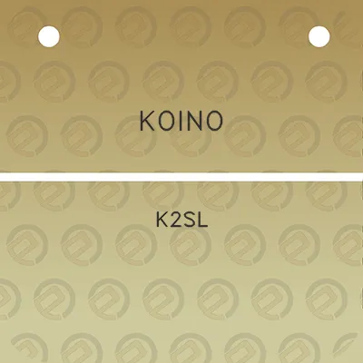 koino-k2sl