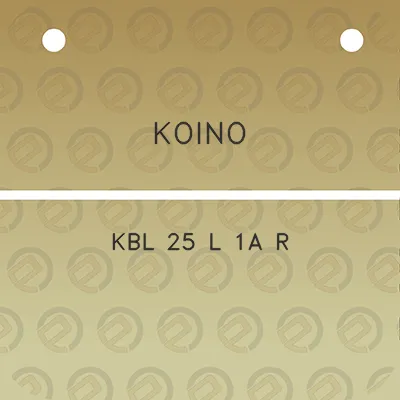 koino-kbl-25-l-1a-r