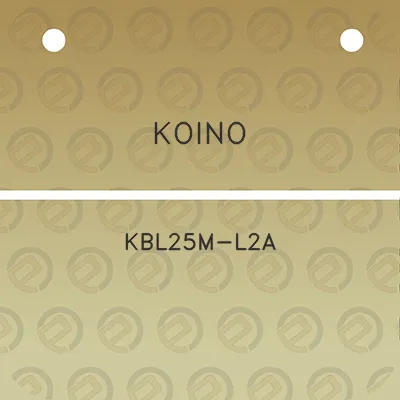 koino-kbl25m-l2a