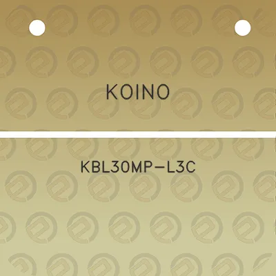 koino-kbl30mp-l3c