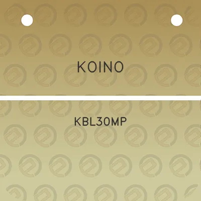 koino-kbl30mp