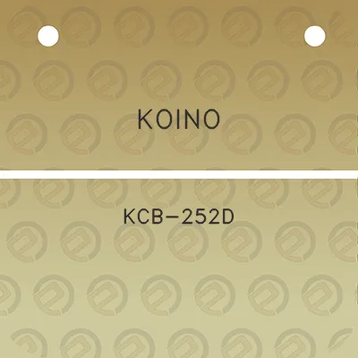 koino-kcb-252d