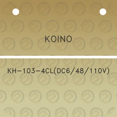 koino-kh-103-4cldc648110v