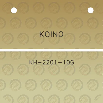 koino-kh-2201-10g