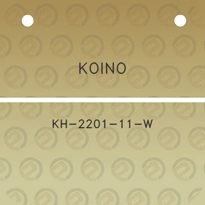 koino-kh-2201-11-w