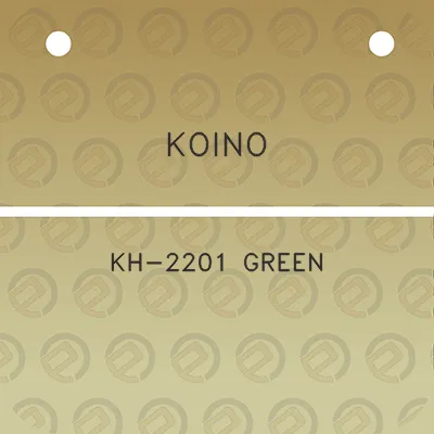 koino-kh-2201-green