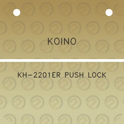 koino-kh-2201er-push-lock