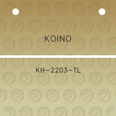 koino-kh-2203-tl