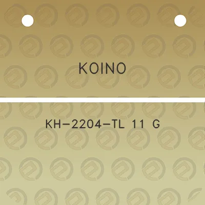 koino-kh-2204-tl-11-g