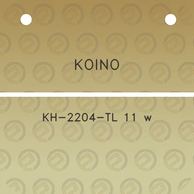 koino-kh-2204-tl-11-w