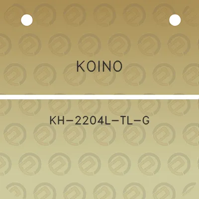 koino-kh-2204l-tl-g