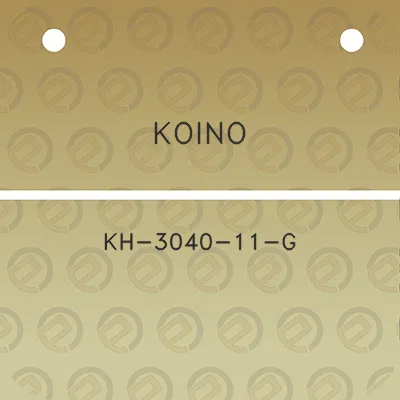 koino-kh-3040-11-g