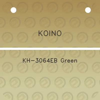 koino-kh-3064eb-green