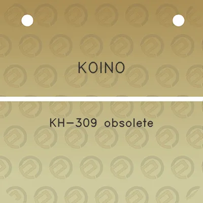 koino-kh-309-obsolete