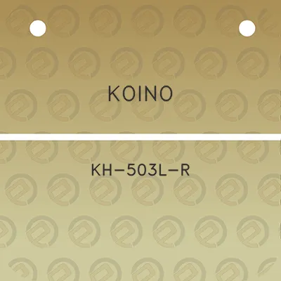 koino-kh-503l-r