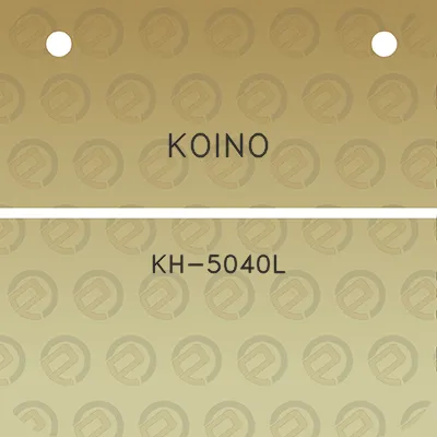 koino-kh-5040l