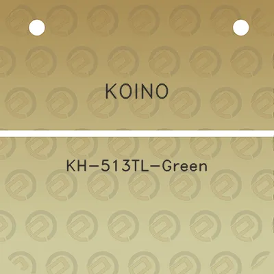 koino-kh-513tl-green