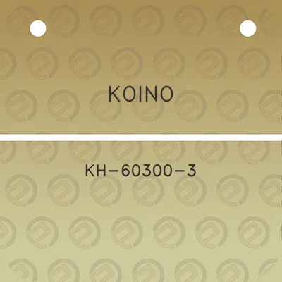 koino-kh-60300-3