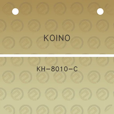 koino-kh-8010-c