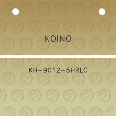 koino-kh-9012-5hrlc