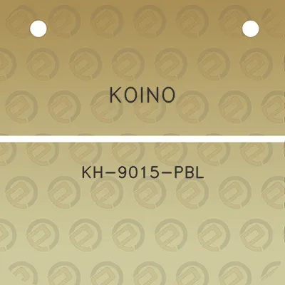 koino-kh-9015-pbl