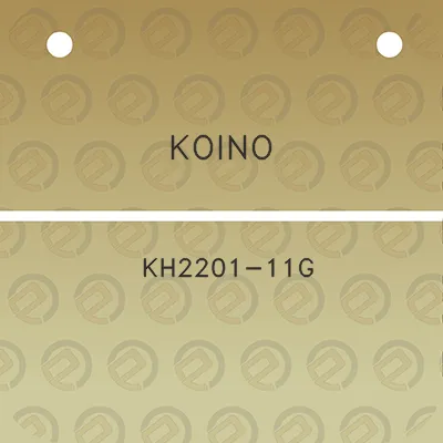 koino-kh2201-11g