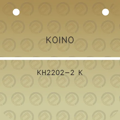 koino-kh2202-2-k