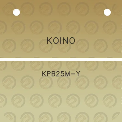 koino-kpb25m-y