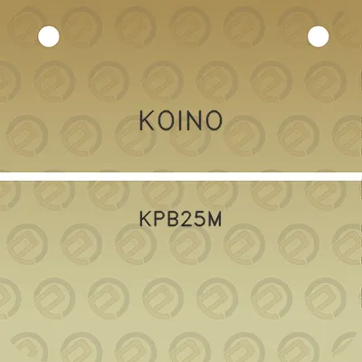 koino-kpb25m