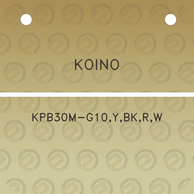 koino-kpb30m-g10ybkrw