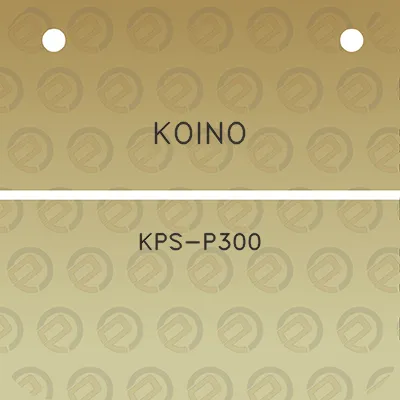 koino-kps-p300