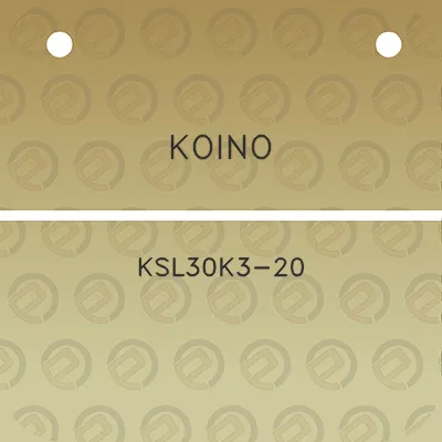 koino-ksl30k3-20