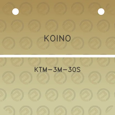 koino-ktm-3m-30s