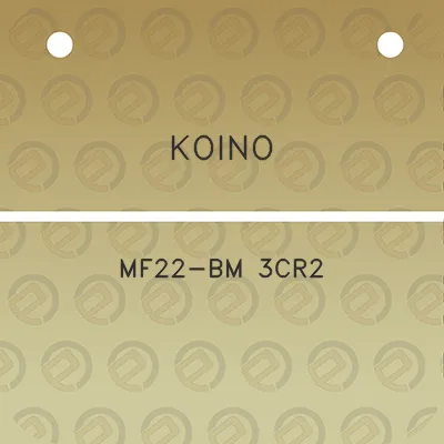 koino-mf22-bm-3cr2