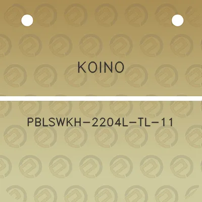 koino-pblswkh-2204l-tl-11