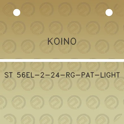 koino-st-56el-2-24-rg-pat-light