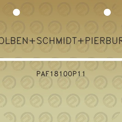 kolbenschmidtpierburg-paf18100p11