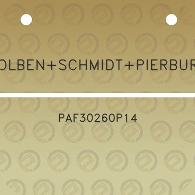 kolbenschmidtpierburg-paf30260p14