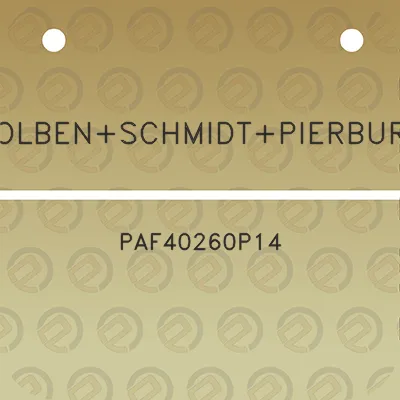 kolbenschmidtpierburg-paf40260p14