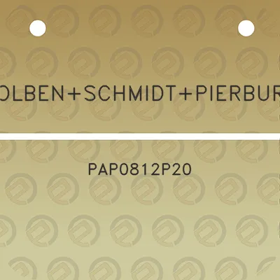 kolbenschmidtpierburg-pap0812p20