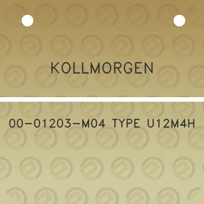 kollmorgen-00-01203-m04-type-u12m4h