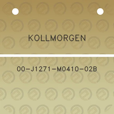 kollmorgen-00-j1271-m0410-02b