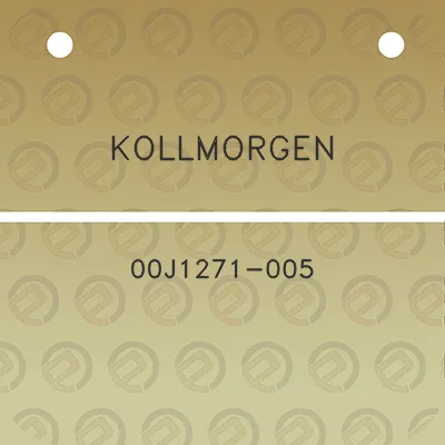 kollmorgen-00j1271-005